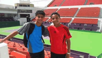 اليمن يحرز ذهبية الزوجي في بطولة آسيا لناشئي التنس